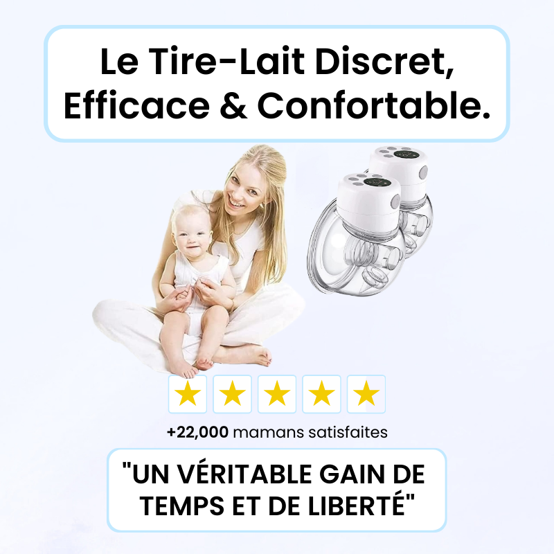 Tire-Lait Électrique à Mains Libres - JensonPump