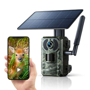 Caméra de chasse Solaire 4G+