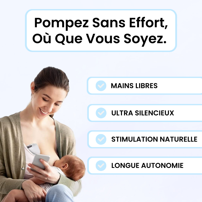 Tire-Lait Électrique à Mains Libres - JensonPump
