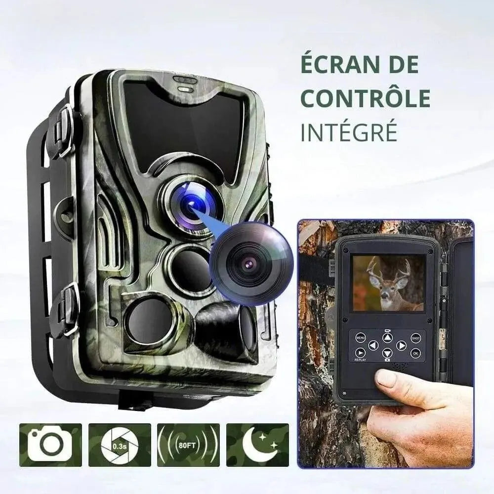 Caméra de chasse 4G+ 4K avec écran