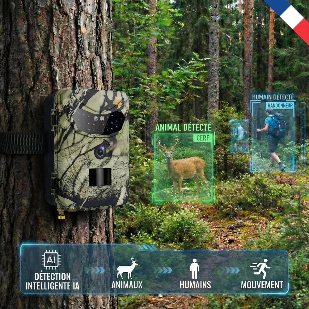Caméra de chasse Vision Nocturne
