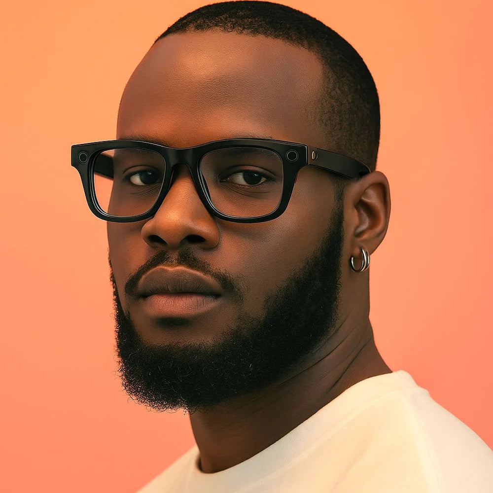 Lunettes Connectées JensonPro – Caméra HD, Audio Immersif & Assistant IA