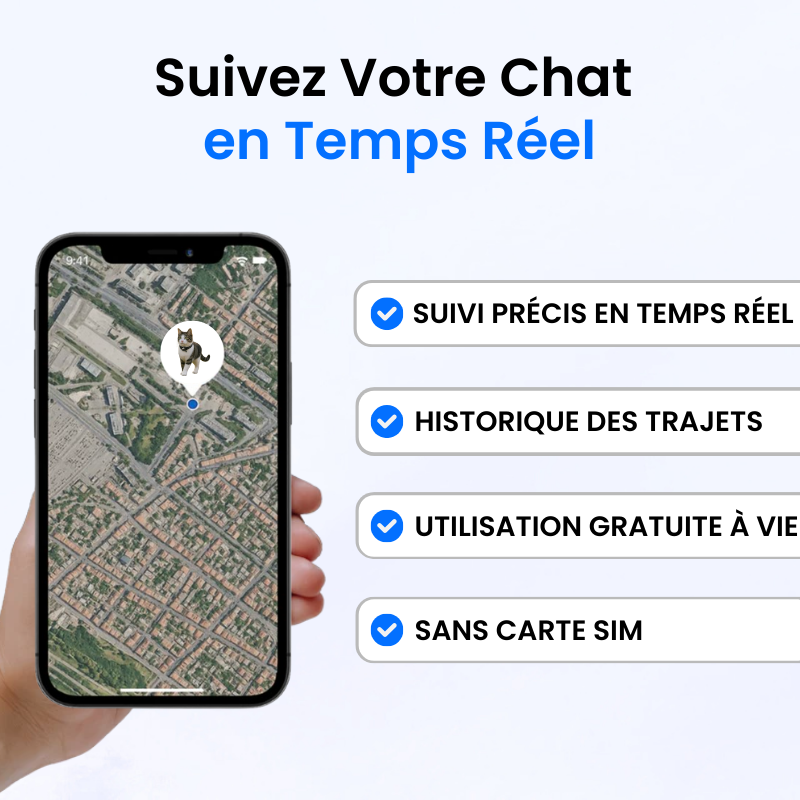 Traceur GPS pour Chat Sans Abonnement