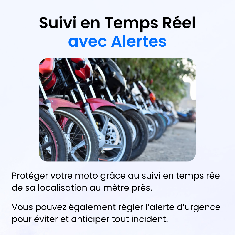 Traceur GPS Moto Sans Abonnement