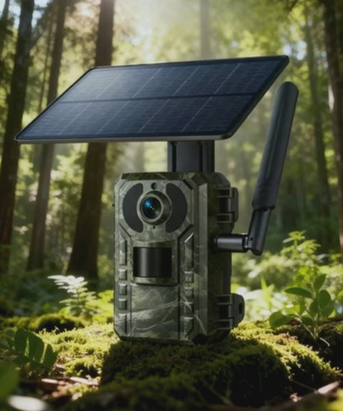 Caméra de chasse Solaire 4G+